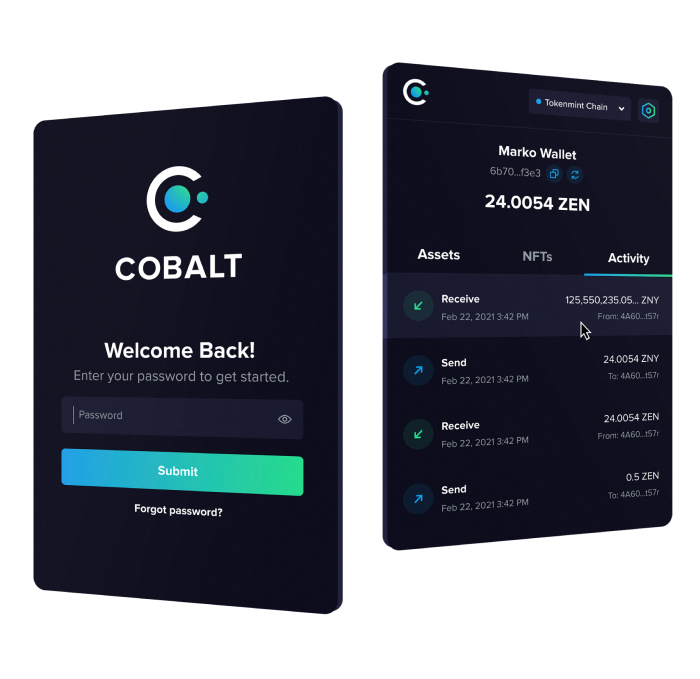 cobalt wallet